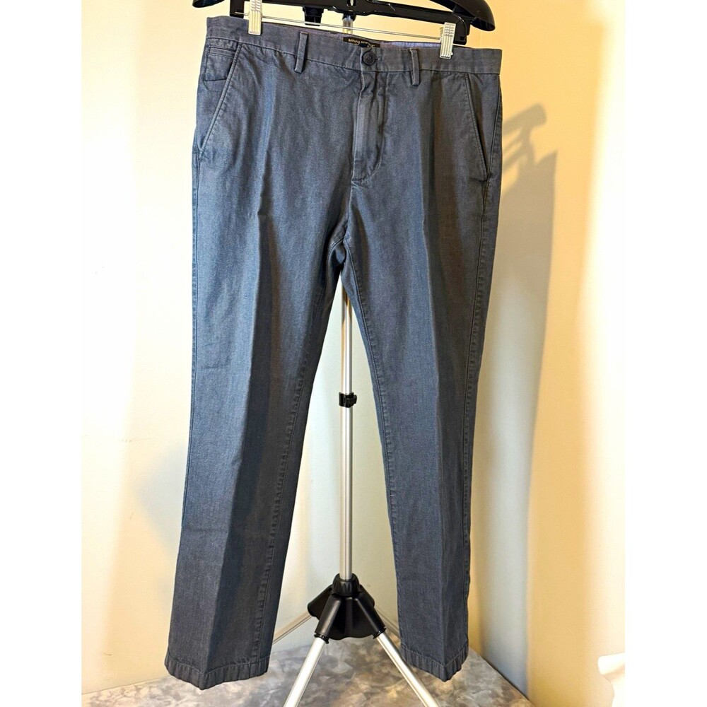 Banana Republic Men’s Gray Size 34 Slim Tapered Chino Cotton Twill Pockets